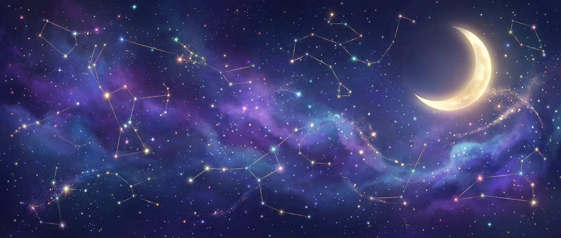 星空背景 - 图解av | 每日星座运势与塔罗占卜